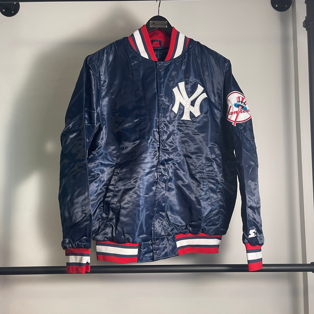 Men's Starter Black Label New York Yankees Jacket Size M